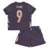 England Kane 9 Matchtröjor Barn Borta Fotbollströja EURO 2024